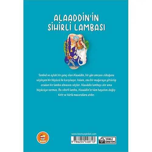 Alaaddin’in Sihirli Lambası - Biom (Çocuk Klasikleri)