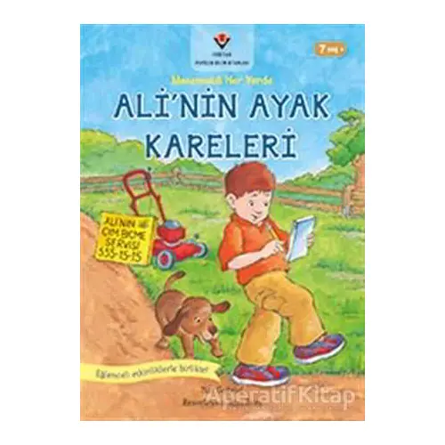 Alinin Ayak Kareleri - Matematik Her Yerde - Nat Gabriel - TÜBİTAK Yayınları