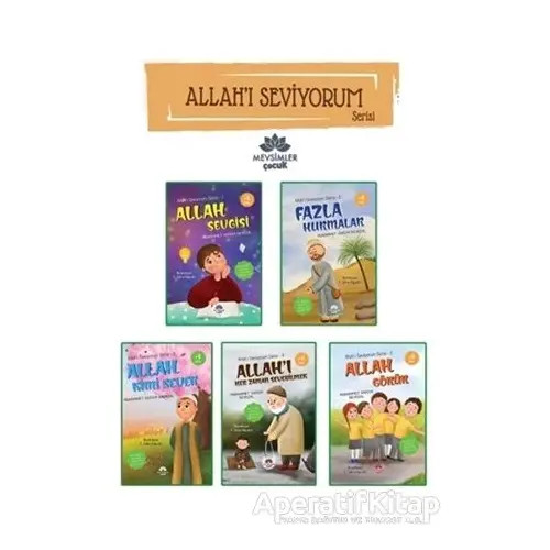 Allah’ı Seviyorum Serisi (5 Kitap) - Muhammet Ekrem Beyazal - Mevsimler Kitap