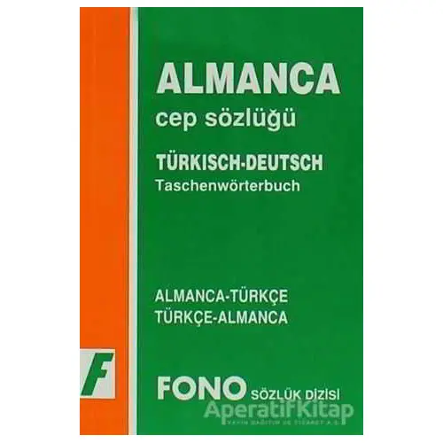 Almanca / Türkçe - Türkçe / Almanca Cep Sözlüğü - Uta Piduch - Fono Yayınları