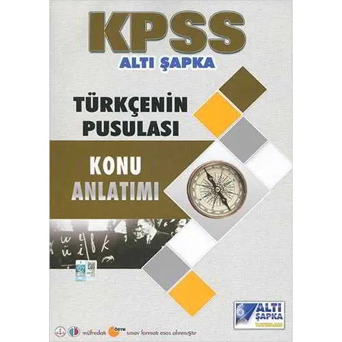 Altı Şapka 2019 KPSS Türkçenin Pusulası Konu Anlatımı