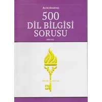 Altın Anahtar 500 Dil Bilgisi Sorusu