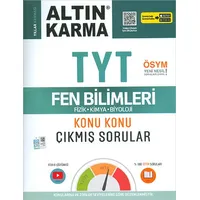 Altın Karma TYT Fen Bilimleri Konu Konu Çıkmış Sorular (Kampanyalı)