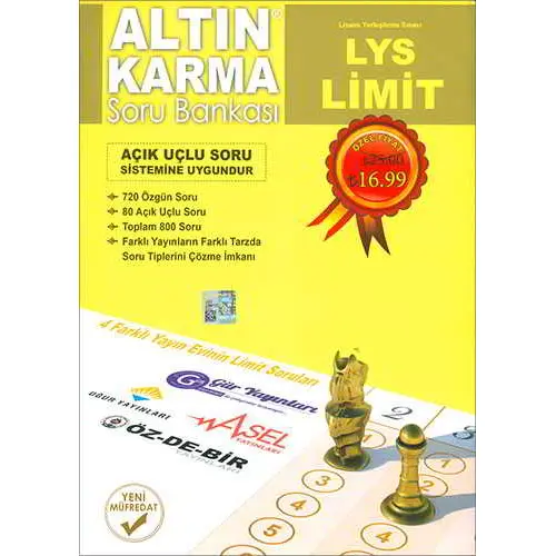 Altın Karma LYS Limit Soru Bankası