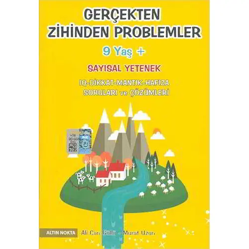 Altın Nokta 4.Sınıf Gerçek Zihinden Problemler Bilsem-Kanguru-Olimpiyat Kitabı