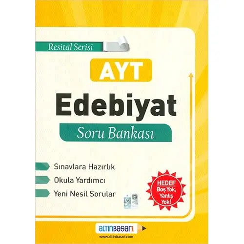 Altınbaşarı AYT Resital Serisi Edebiyat Soru Bankası