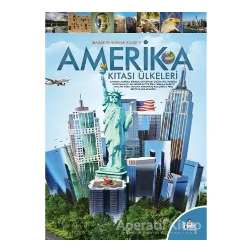 Amerika Kıtası Ülkeleri - Ülkeler ve Kıtalar Atlası 2 - Kolektif - Halk Kitabevi