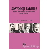 Sosyoloji Tarihi 6 - Sezgin Kızılçelik - Anı Yayıncılık