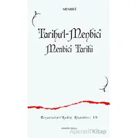 Tarihu’l-Menbici - Menbici Tarihi - Menbici - Ankara Okulu Yayınları