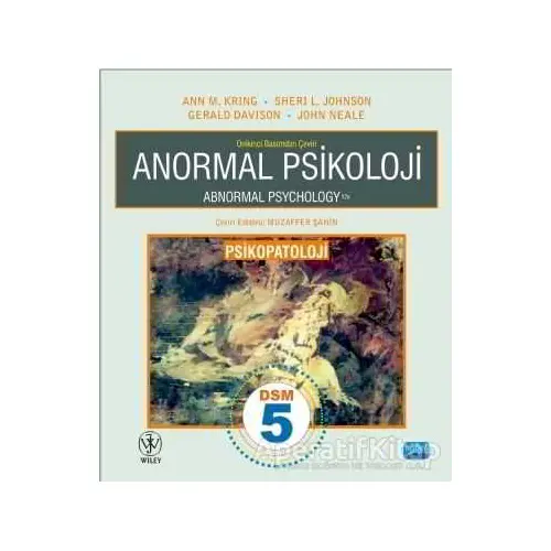 Anormal Psikoloji - Psikopatoloji - Wiley - Nobel Akademik Yayıncılık