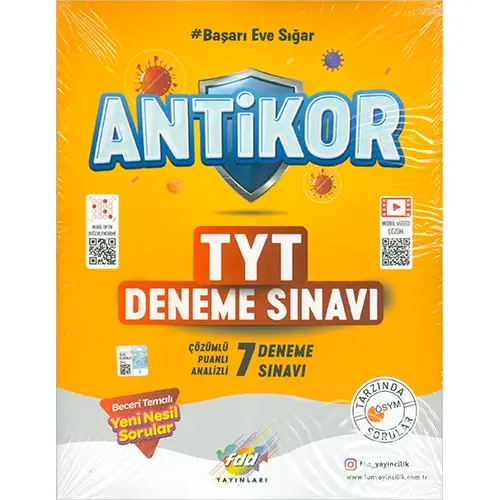 ANTİKOR TYT 7 Deneme Sınavı FDD Yayınları