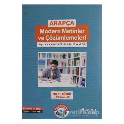 Arapça Modern Metinler ve Çözümlemesi - Musa Yıldız - Akdem Yayınları