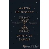 Varlık ve Zaman - Martin Heidegger - Alfa Yayınları