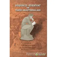 Düşünce Edebiyat ve Tarih Araştırmaları - Musa Biçkioğlu - Hiperlink Yayınları