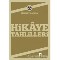 Hikaye Tahlilleri - Mehmet Kaplan - Dergah Yayınları