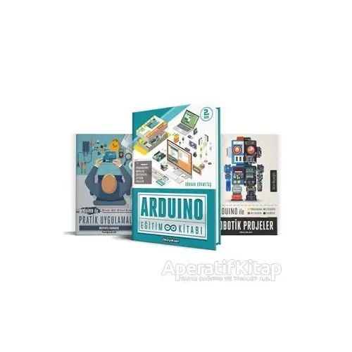 Arduino ile Projelere Hızlı Başlangıç Seti (3 Kitap Takım)