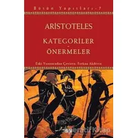 Kategoriler - Önermeler - Aristoteles - Say Yayınları