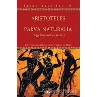 Parva Naturalia - Aristoteles - Say Yayınları