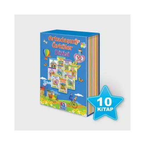 Arkadaşım Öyküler Dizisi 10 Kitap Mercek Yayıncılık