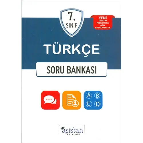 Asistan 7.Sınıf Türkçe Soru Bankası