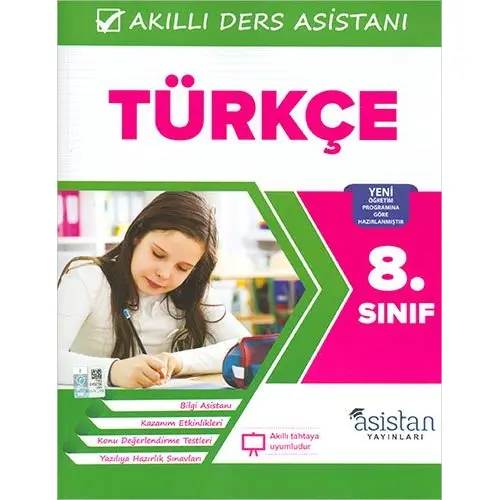 Asistan 8.Sınıf Türkçe Akıllı Ders Asistanı