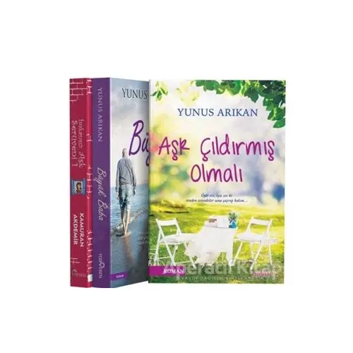 Aşk Serüveni Seti (3 Kitap - Yunus Arıkan - Yediveren Yayınları