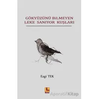 Gökyüzünü Bilmeyen Leke Sanıyor Kuşları - Ezgi Tek - Lakin Yayınları