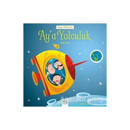 Ay’a Yolculuk - Jules Verne - 1001 Çiçek Kitaplar