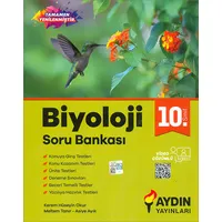 10.Sınıf Biyoloji Soru Bankası Aydın Yayınları