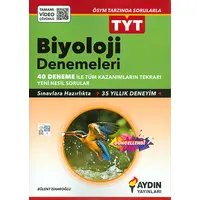 TYT Biyoloji Denemeleri Aydın Yayınları