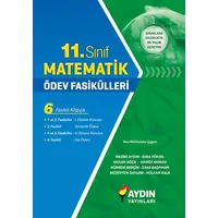 11.Sınıf Matematik Ödev Fasikülleri Aydın Yayınları