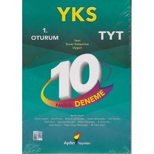 Aydın YKS TYT 10 Fasikül Deneme 1.Oturum