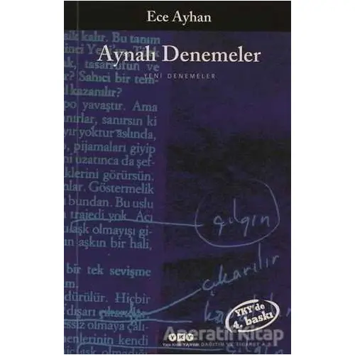 Aynalı Denemeler - Ece Ayhan - Yapı Kredi Yayınları