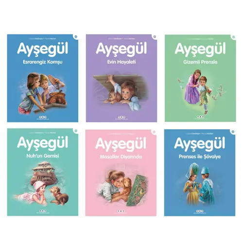 Ayşegül Gizem Serisi Set 6 Kitap - Gilbert Delahaye - Yapı Kredi Yayınları