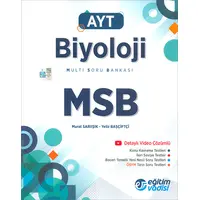 AYT Biyoloji Multi Soru Bankası MSB Eğitim Vadisi Yayınları