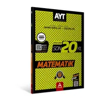 A Yayınları AYT Matematik Son 20 Yıl Çıkmış Sorular 2002-2021