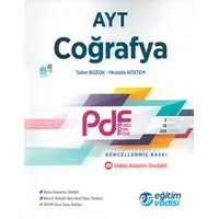 AYT Pdf Coğrafya Video Anlatım Destekli Soru Bankası (Kampanyalı)