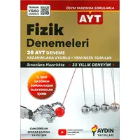 AYT Fizik 30 Deneme Aydın Yayınları (Kampanyalı)