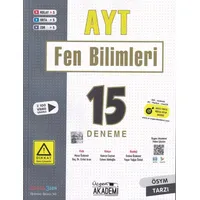 Üçgen Akademi AYT Fen Bilimleri 15 li Deneme Sınavı