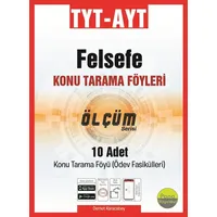 TYT-AYT Felsefe Tarama Föyleri 10 Fasikül Pano Yayınevi