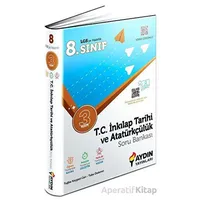 Aydın 8. Sınıf T.C. İnkılap Tarihi ve Atatürkçülük Üç Adım Soru Bankası