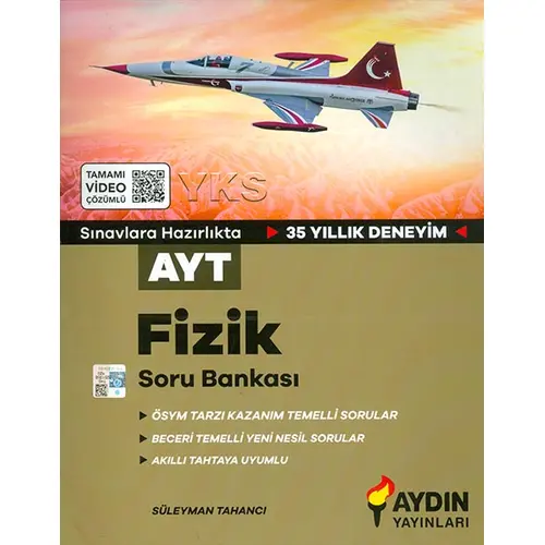 AYT Fizik Soru Bankası Aydın Yayınları