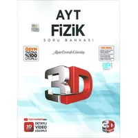 AYT Fizik Tamamı Video Çözümlü Soru Bankası 3D Yayınları