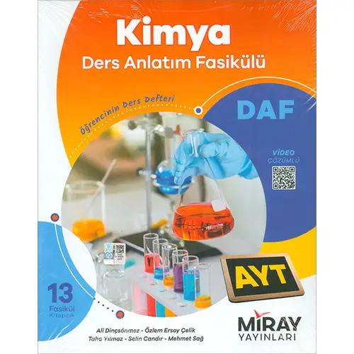 AYT Kimya Ders Anlatım Fasikülleri Miray Yayınları