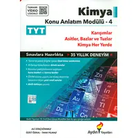 AYT Kimya Konu Anlatım Modülü-4 Aydın Yayınları