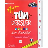 Palme AYT Eşit Ağırlık Tüm Dersler Palmetre Aylık Çalışma Fasikülleri