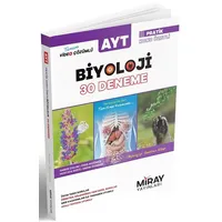 AYT Biyoloji 30 Deneme Video Çözümlü Miray Yayınları