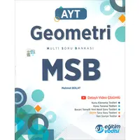 AYT Geometri MSB Multi Soru Bankası Eğitim Vadisi