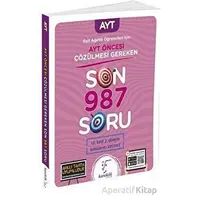 Karekök AYT Öncesi Çözülmesi Gereken Son 987 Soru Eşit Ağırlık Öğrencileri için