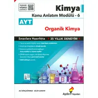 AYT Kimya Konu Anlatım Modülü-6 Organik Kimya Aydın Yayınları